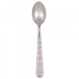 10 Strawberry Street HAMF-TS 7 1/4 Teaspoon with 18/0 Stainless Grade,  Hammered Forged Pattern